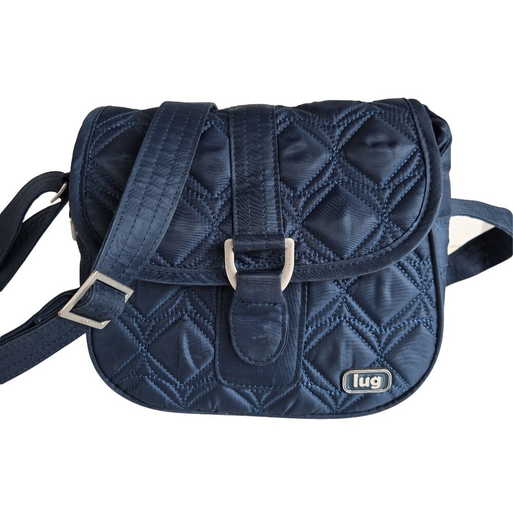 LUG Signature Crossbody Teal